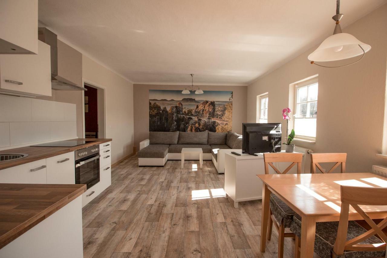 Apartamento Ferienhof Cunnersdorf Kurort Gohrisch Exterior foto